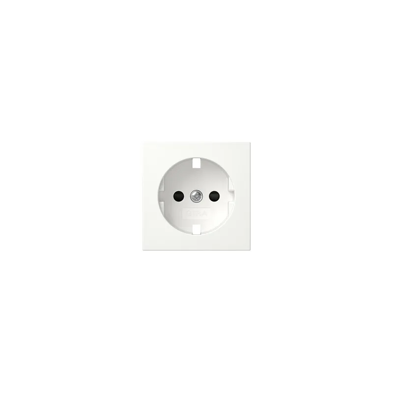 GIRA Abdeckung 492103 SCHUKO-SDO SH Sys55 rws