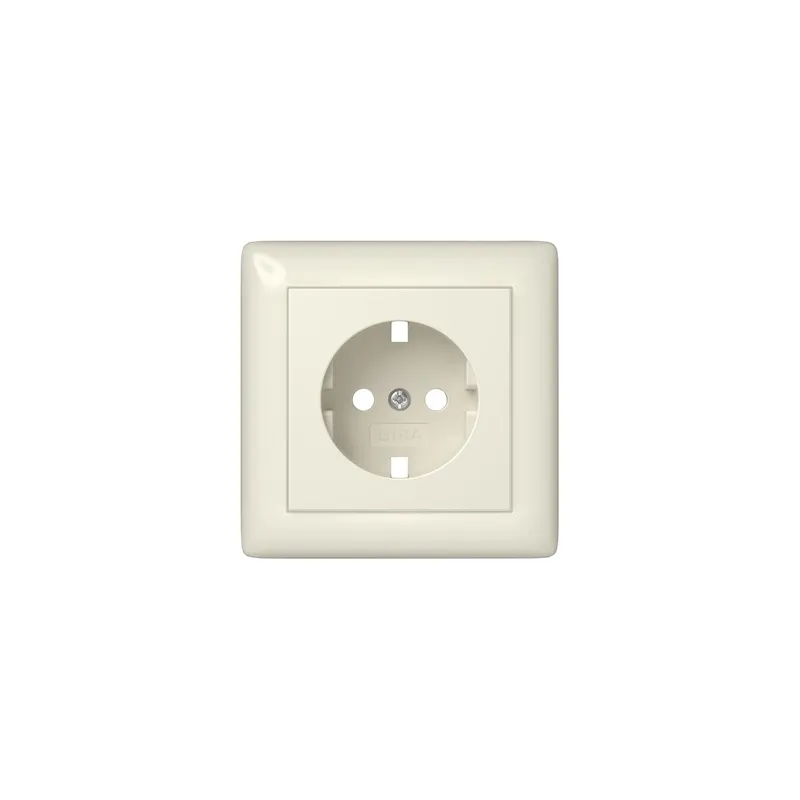 GIRA Abdeckung 492901 SCHUKO-SDO Vollpl.Sys55 cws