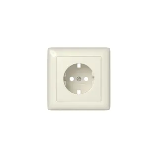 GIRA Abdeckung 492901 SCHUKO-SDO Vollpl.Sys55 cws