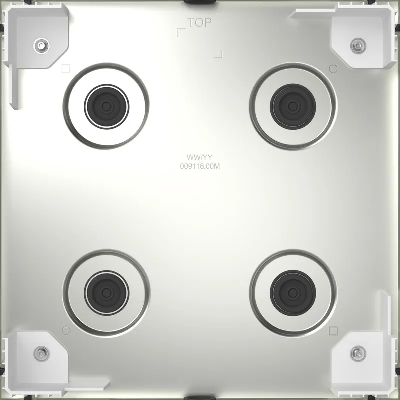 GIRA Einbaudose 552800 flächenbündig 2x 2f Sys106