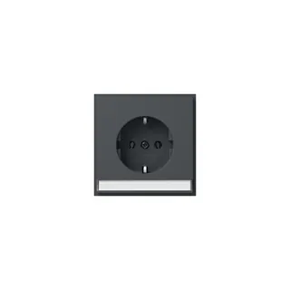 GIRA Steckdose SCHUKO 446267 BSF+SH IP20 Gira TX44 anthr