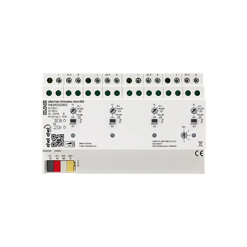 Jung Funk-Universaldimmaktor FMUD420250REG REG 4kanalig