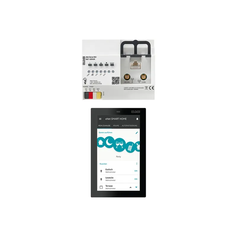 Jung eNet-Server Set ENET-S-SC5SW Smart Control 5"