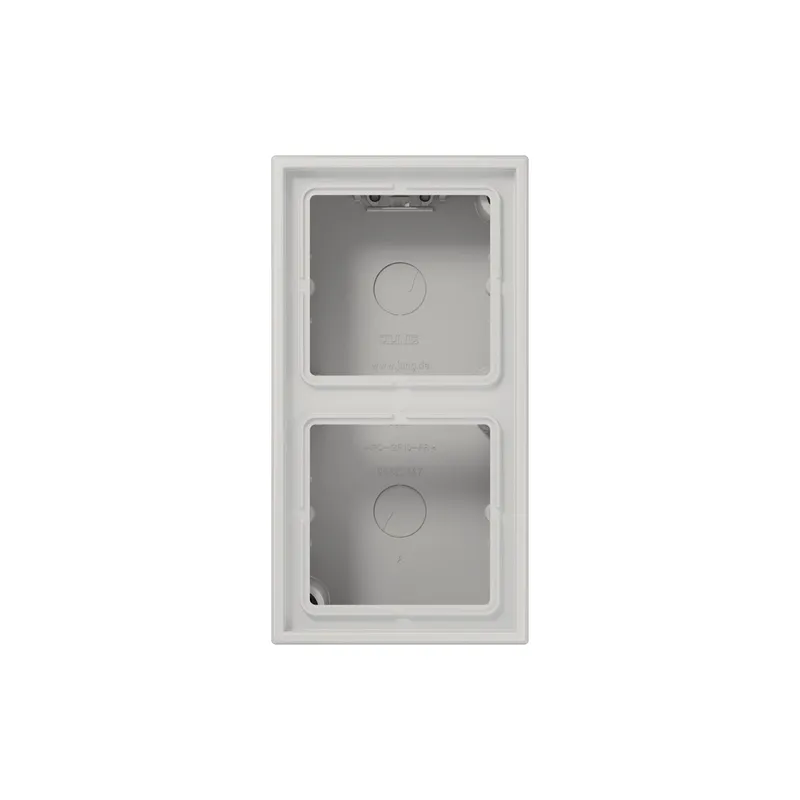 Jung AP-Kappe LS582ALG m.Rahmen 2fach