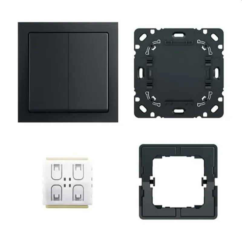 Busch-Jaeger Switch 6716 UJ-885 FoH Komplett-Set