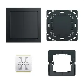 Busch-Jaeger Switch 6716 UJ-885 FoH Komplett-Set