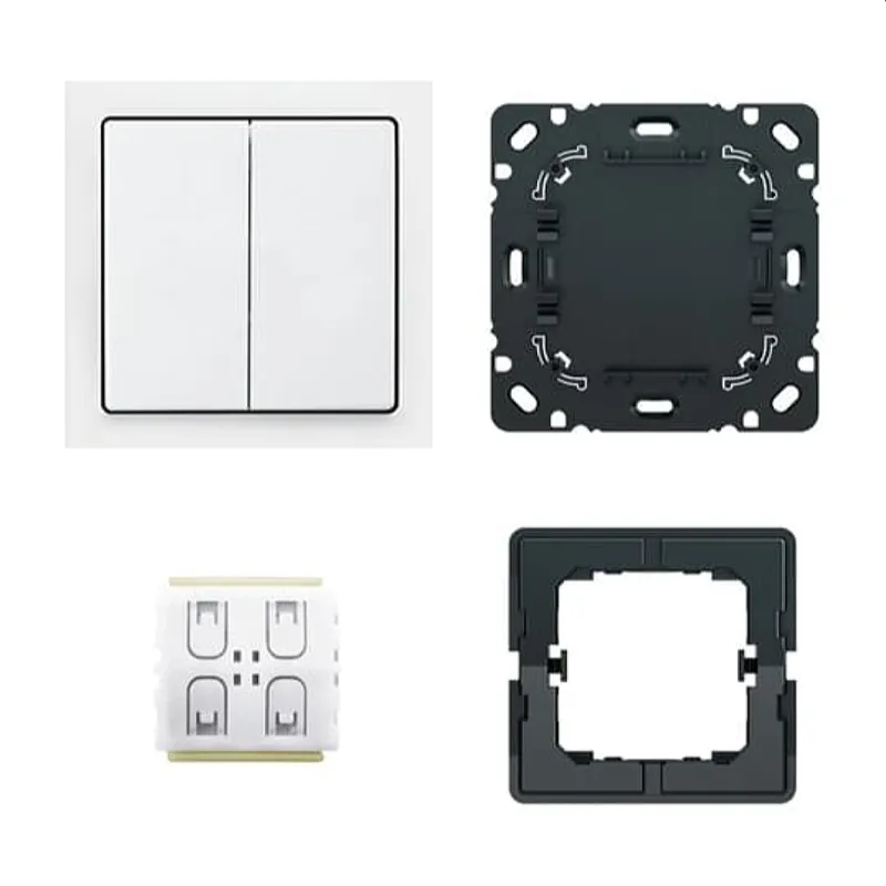 Busch-Jaeger Switch 6716/03 UJ-84 FoH 3-f. Set