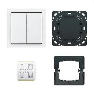 Busch-Jaeger Switch 6716/03 UJ-84 FoH 3-f. Set