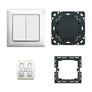 Busch-Jaeger Switch 6716/03 UJ-914 FoH 3-f. Set BSI BJE