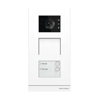 Busch-Jaeger Video-Türstation H81381P2-W-03 Video 2-f.