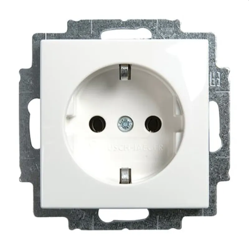Busch-Jaeger SCHUKO-Steckdose 20 EUCB-F-45M Safety+