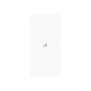 Busch-Jaeger Wippe 6237-21-44M 2-f.links Symbol Play/Pause