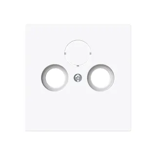 Busch-Jaeger Zentralscheibe 1743-44G f. Antennensteckdose 2/3-f.