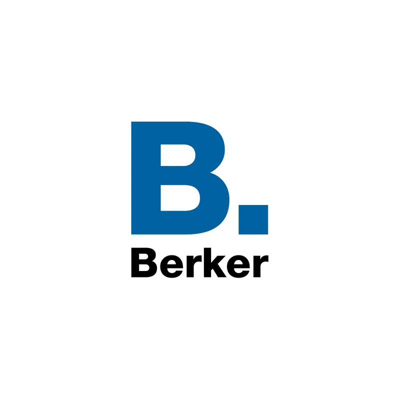Berker Rahmen 10132614 3fach flach R.8 Edelstahl
