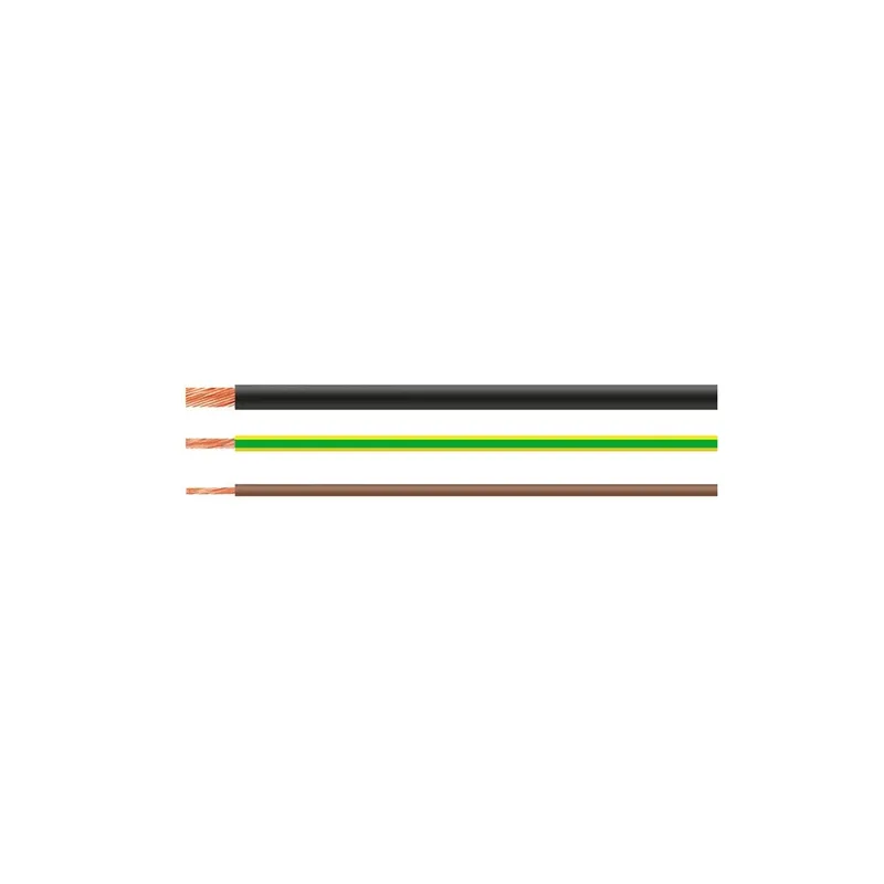 HELU Einzelader PVC H07V-K 16qmm sw 100m