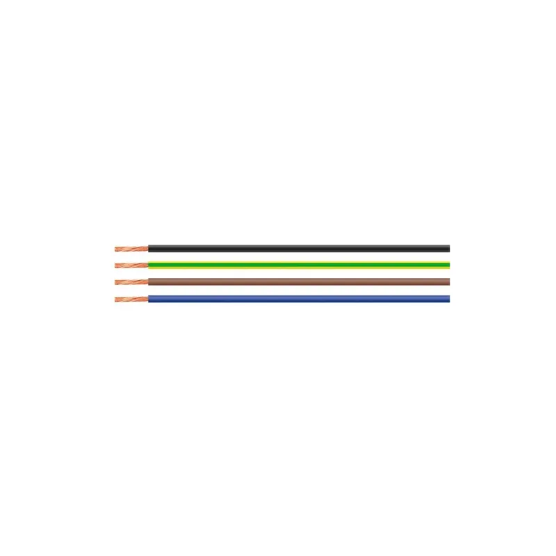 HELU Einzelader PVC H05V-K 1x1 schwarz RG100m