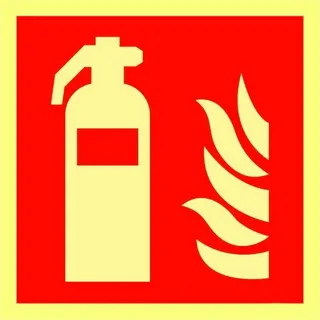 PROTEC.class Brandschutzzeichen PBSZFL Feuerloescher
