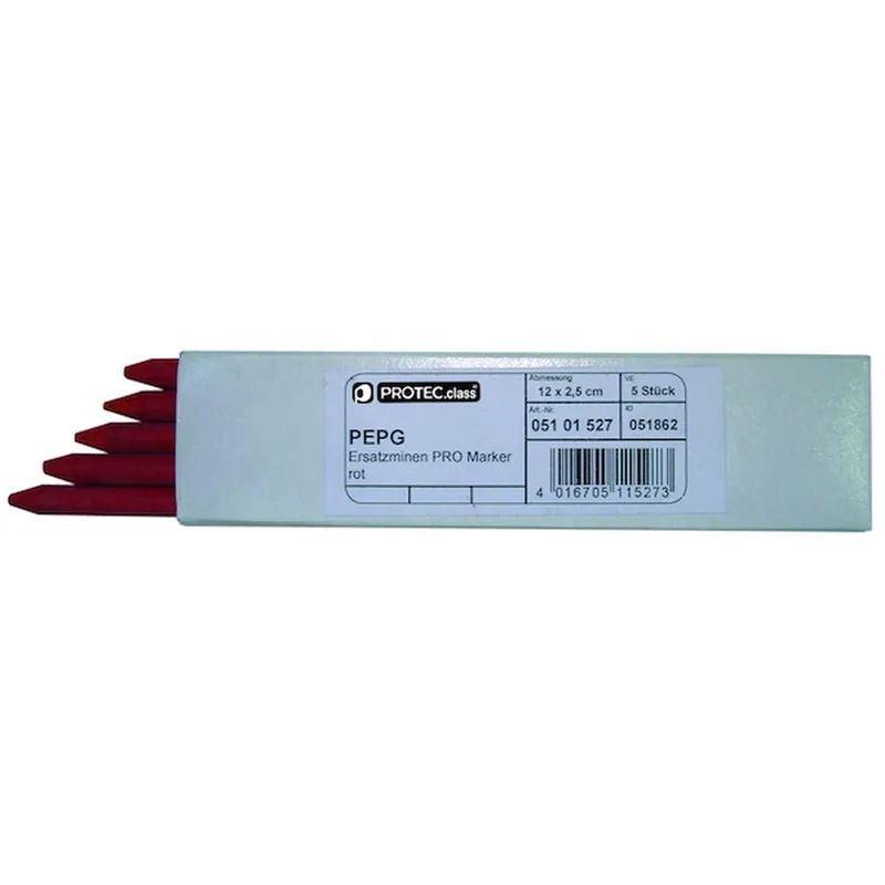 PROTEC.class Ersatzminen PRO Marker rot PEPR5 Minen 05101527
