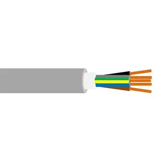 NEUT Mantelleitung Eca NYM-J 5x2,5 RG100m grau