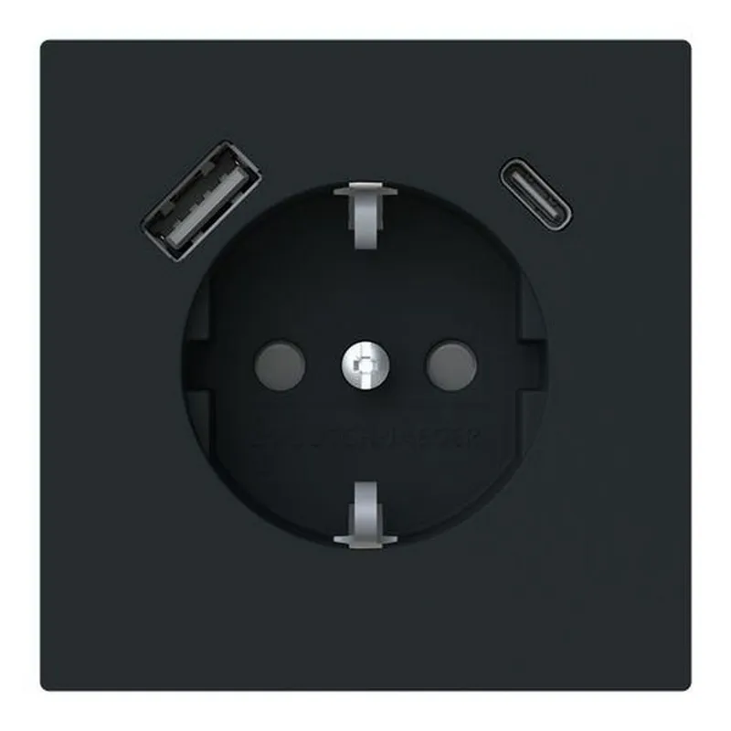 Busch-Jaeger SCHUKO-Steckdose 20 EUCB2USBAC-45M USB-A+C Safety+