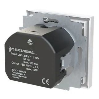 Busch-Jaeger SCHUKO-Steckdose 20 EUCB2USBAC-44G USB-A+C Safety+ – Bild 3