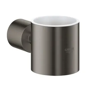 Grohe Atrio Halter (hard graphite gebürstet) für Seifenspender und Glas