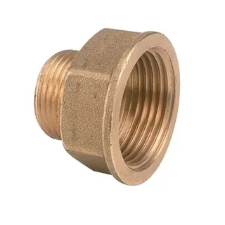 Messing Gewindefitting Übergang AG/IG (3/4'' x 1'')