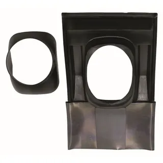 Vaillant Universalpfanne KST, Nr.009076 schwarz,f.Schrägdach 25-45 Grad Neigung