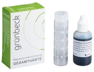 B-Ware : Grünbeck Wasserprüfeinrichtung geeignet für Gesamthärte Grad H, MHD bis 10/2022