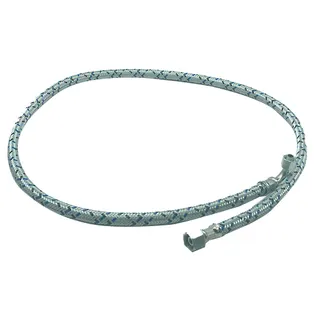 MHG-Silberschlauch blau zu Raketenbrenner RE 1.19 - 1.70 H
