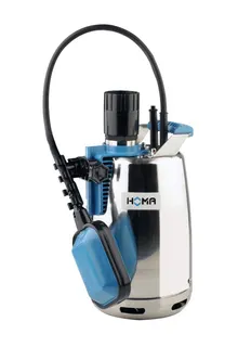 Homa Edelstahl Tauchpumpe CR 253 WA für Klar- u Schmutzwasser