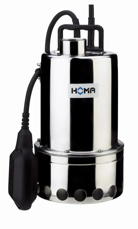 Homa Edelstahl Tauchpumpe CR 360 V WA für Klar- u Schmutzwasser