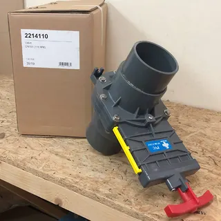 Homa PVC-Zulaufschieber DN 100