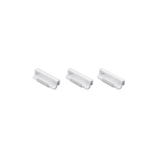 3 Stück Buderus Ersatzteil Adapter für Konsole BT16 RAL9016