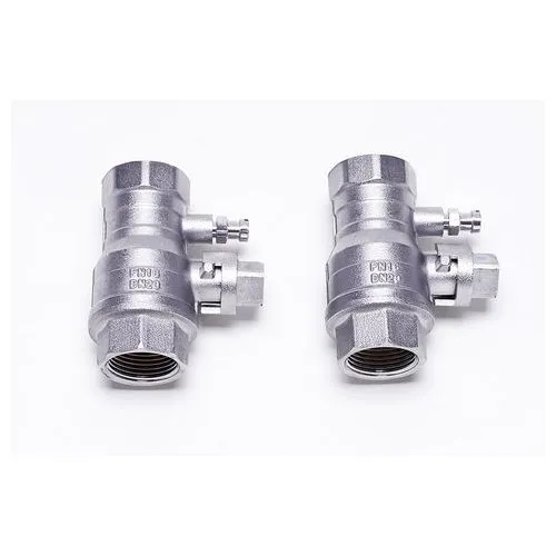 Junkers Service-Paket (2 Wartungshähne R3/4", Durchgangsform)