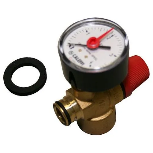Buderus Ersatzteil Sicherheitsventil mit Manometer