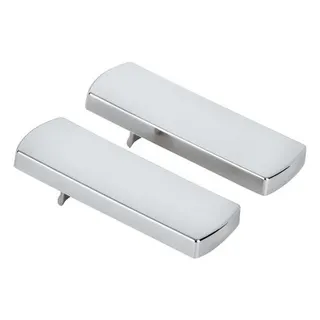 Grohe Abdeckkappe 10075 chrom 2 Stück für Griff Grohtherm 2000