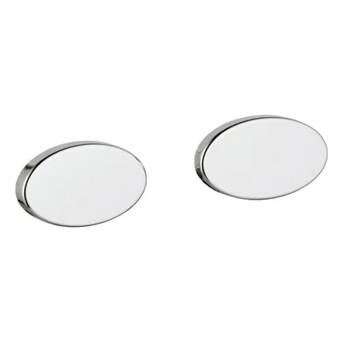 Grohe Grohtherm 1000 Abdeckkappe für Griff, 2 Stück, chrom