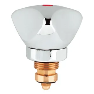 Grohe Trecorn-de-Luxe Oberteil 11049 3/8" Markierung, rot
