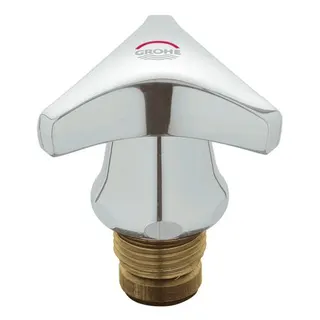 Grohe Oberteil 11102 mit Trecorn Griff Markierung rot 1/2" chrom