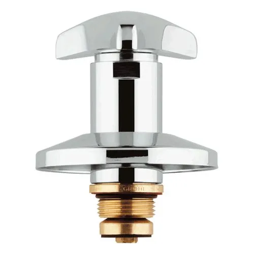 Grohe Oberteil 11504 für UP-Ventile Trecorn Griff Markierung blau 3/4", chrom