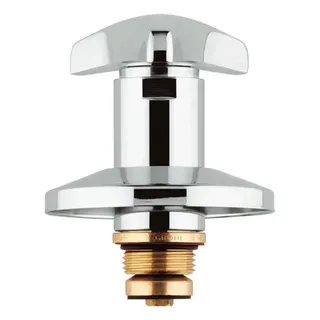 Grohe Oberteil 11505 für UP-Ventile Trecorn Griff Markierung rot 3/4", chrom