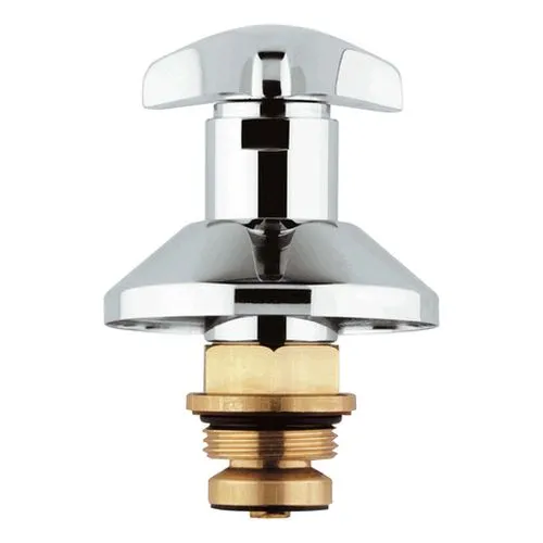 Grohe Oberteil 11507 für UP-Ventile Trecorn Griff Markierung blau 1", chrom