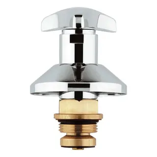 Grohe Oberteil 11507 für UP-Ventile Trecorn Griff Markierung blau 1", chrom