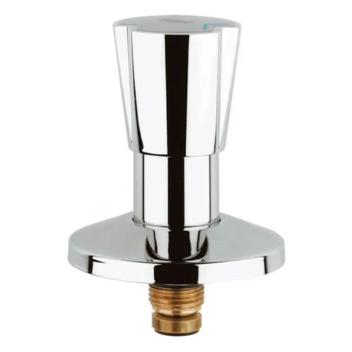 Grohe Oberteil für UP-Ventile Dreikantgriff blau/rot 1/2", chrom