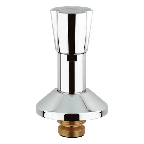 Grohe Oberteil 11515 1'' für UP-Ventile Dreikantgriff blau/rot, chrom