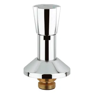 Grohe Oberteil 11515 1'' für UP-Ventile Dreikantgriff blau/rot, chrom