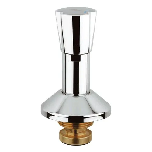 Grohe Oberteil 11516 1 1/4" für UP-Ventile Dreikantgriff blau/rot, chrom