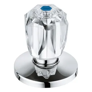 Grohe Oberteil 11541 1/2" f.UP-Vent. Brillant Griff Markierung blau, chrom