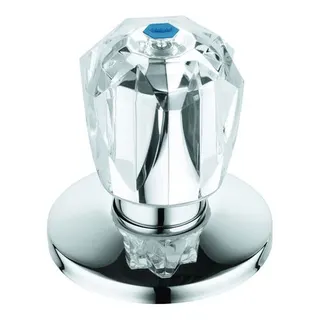 Grohe Oberteil 11544 3/4" f.UP-Vent. Brillant Griff Markierung blau, chrom
